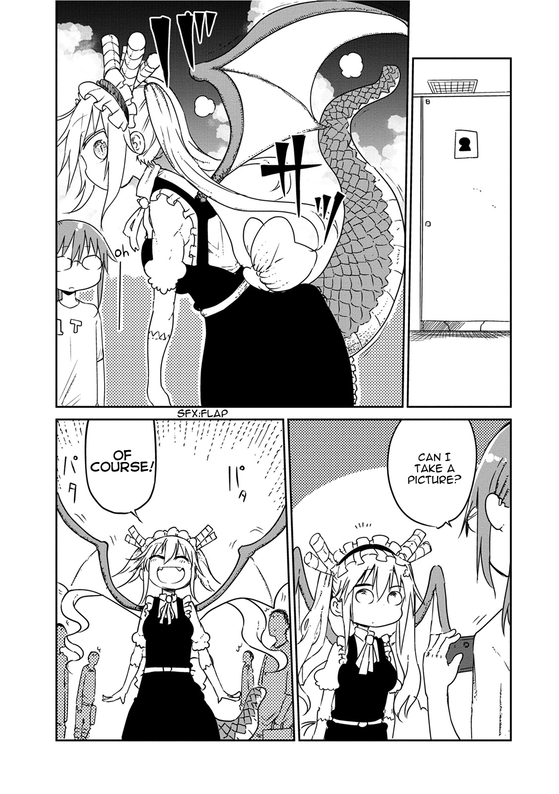 Kobayashi-san Chi no Maid Dragon Chapter 17 - Page 11