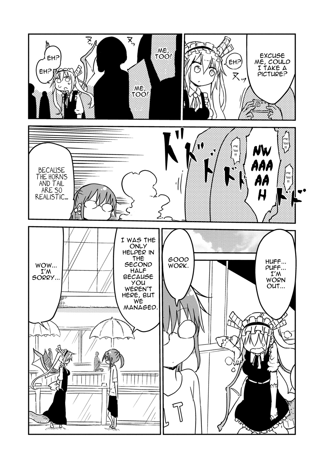 Kobayashi-san Chi no Maid Dragon Chapter 17 - Page 12