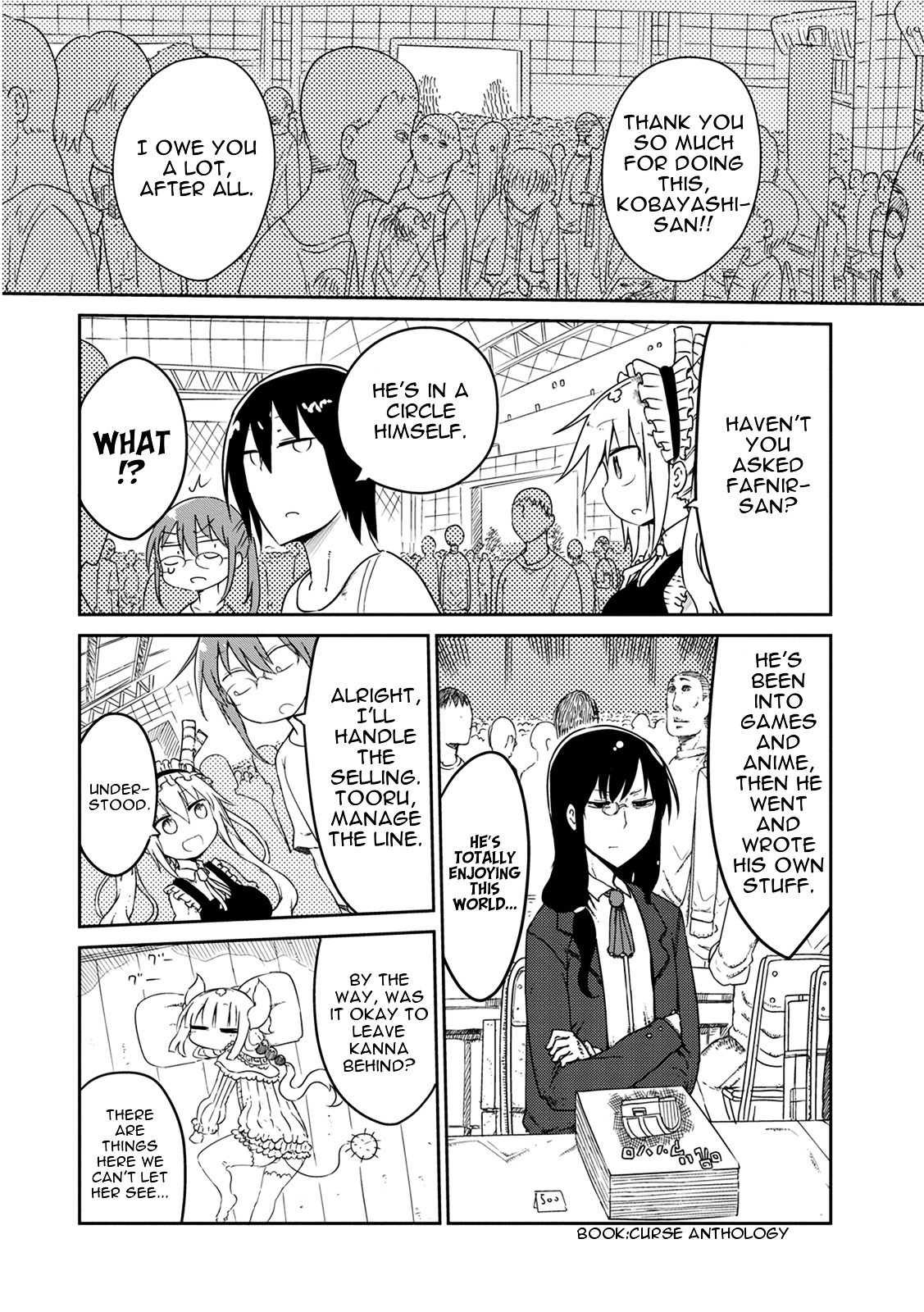Kobayashi-san Chi no Maid Dragon Chapter 17 - Page 4