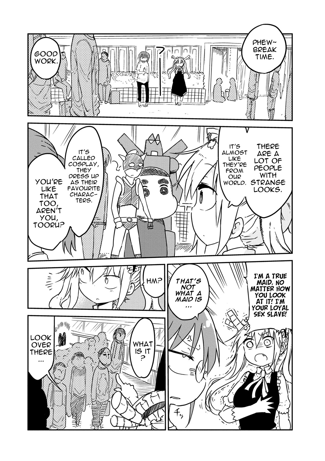 Kobayashi-san Chi no Maid Dragon Chapter 17 - Page 6