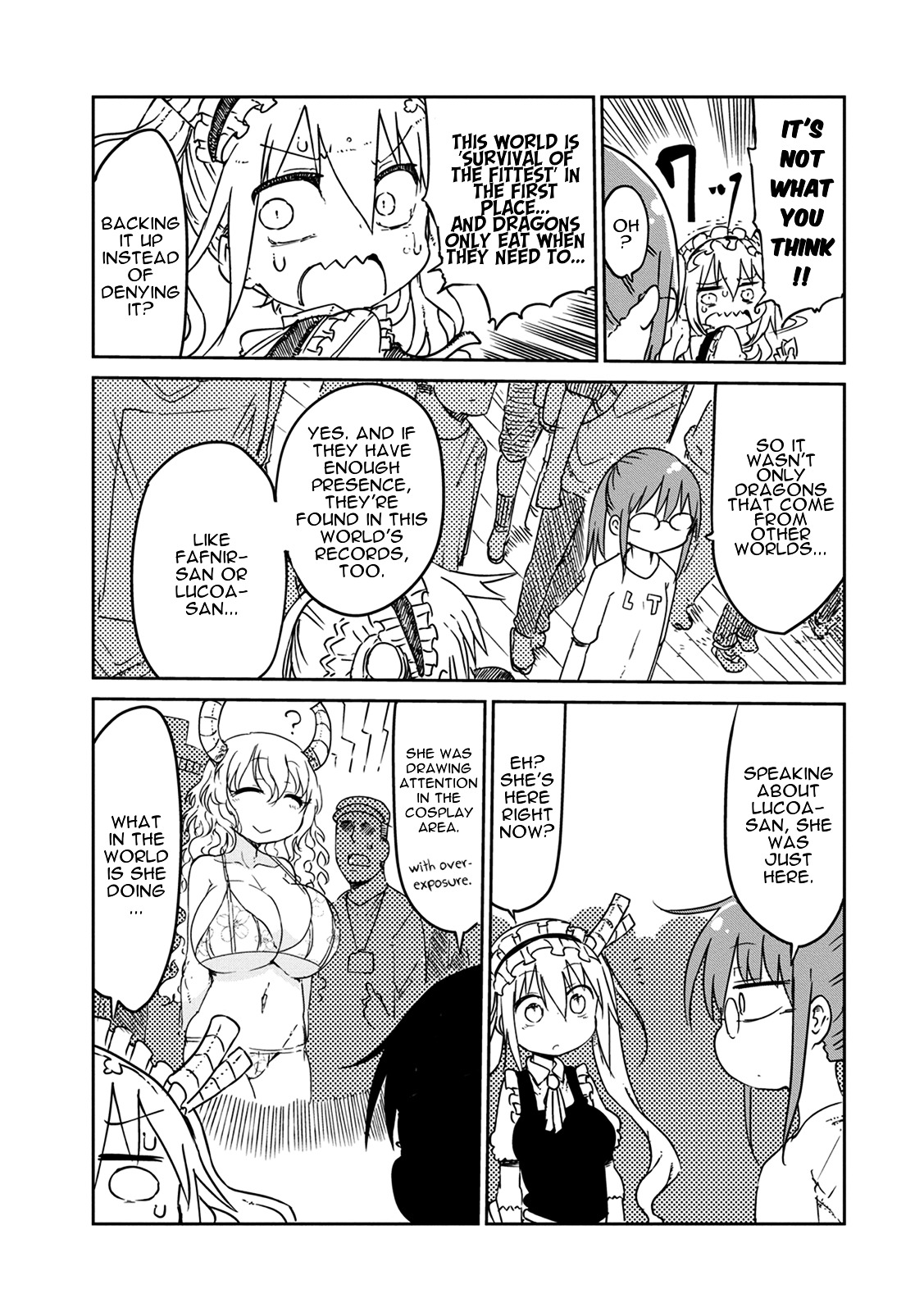 Kobayashi-san Chi no Maid Dragon Chapter 17 - Page 9