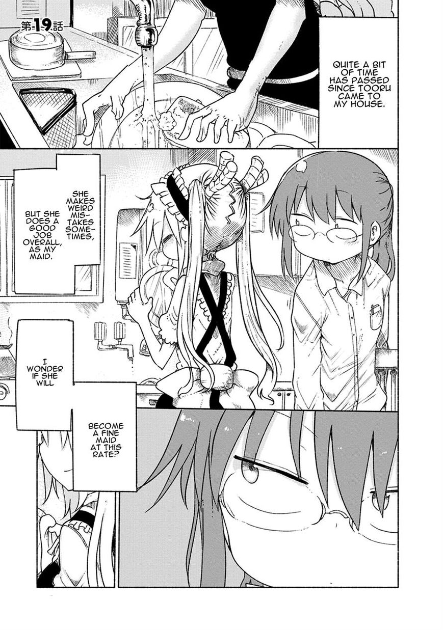 Kobayashi-san Chi no Maid Dragon Chapter 19 - Page 1