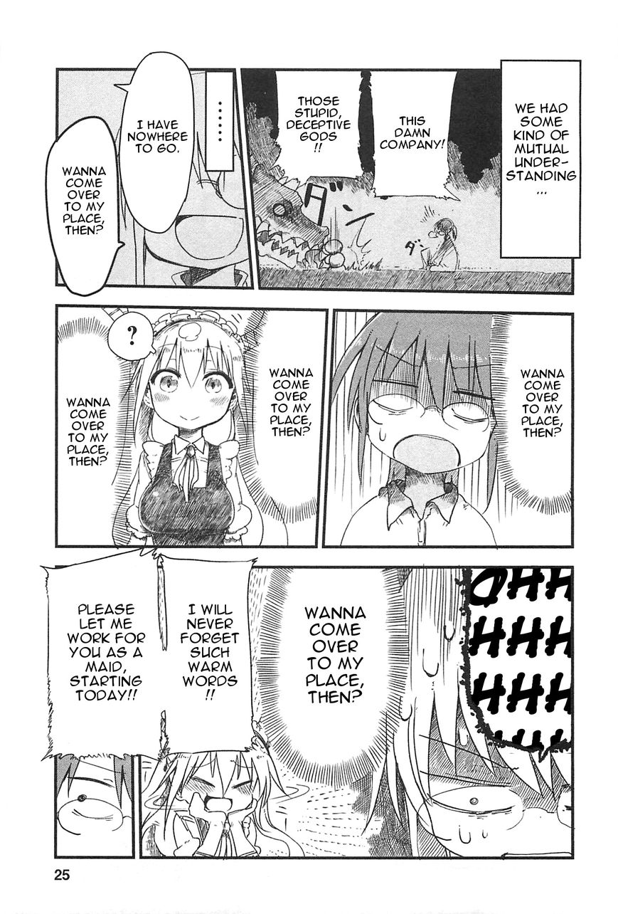 Kobayashi-san Chi no Maid Dragon Chapter 2 - Page 7