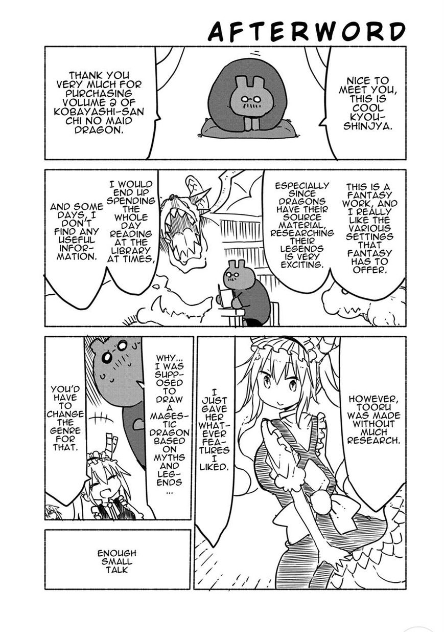 Kobayashi-san Chi no Maid Dragon Chapter 20 - Page 14