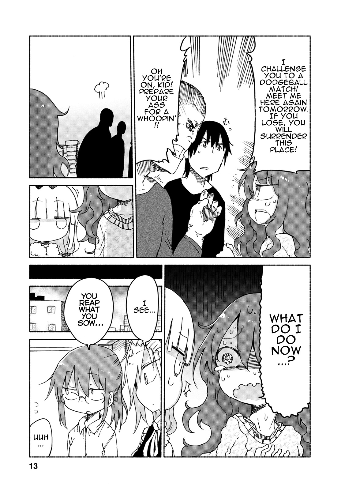 Kobayashi-san Chi no Maid Dragon Chapter 21 - Page 12