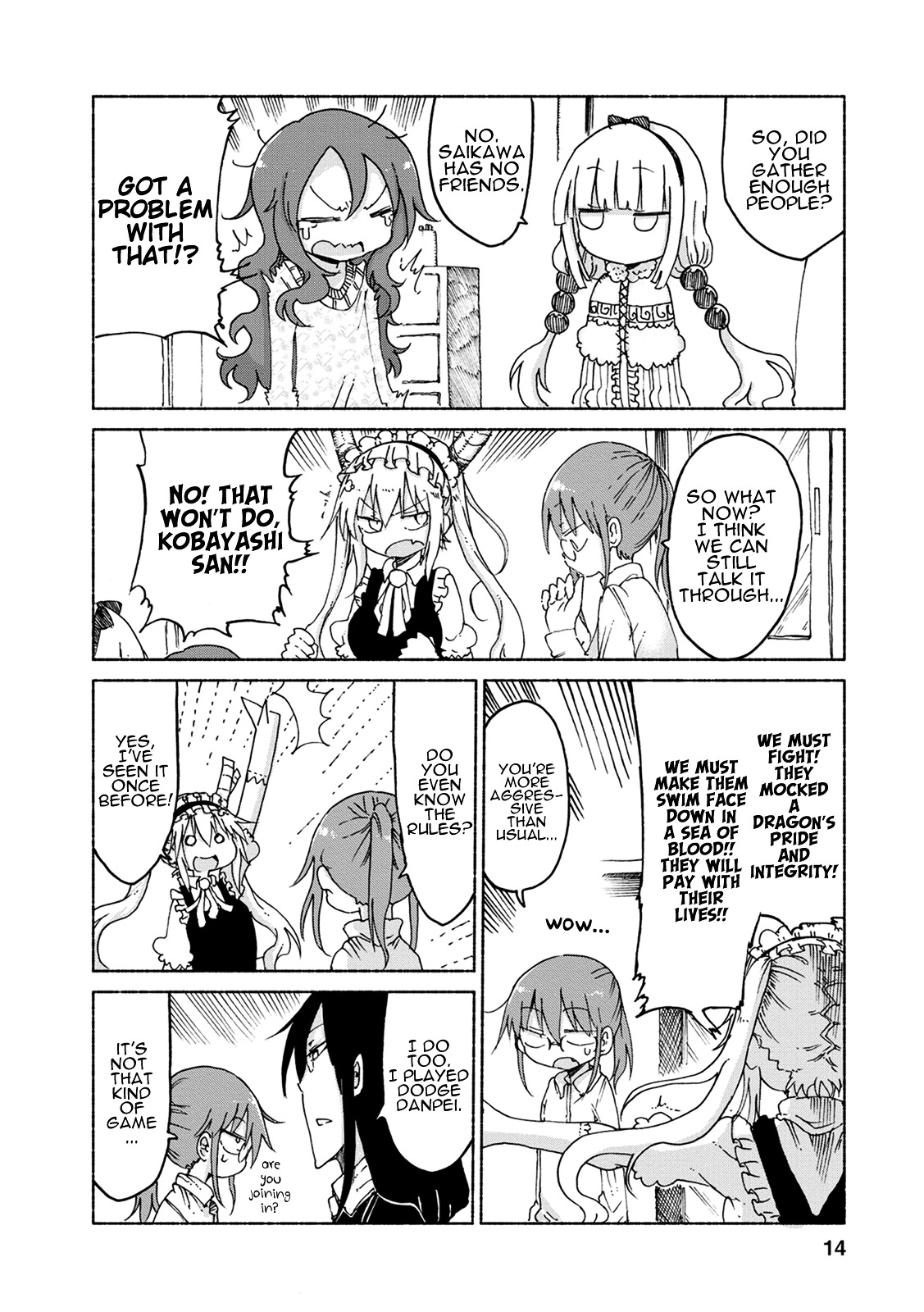 Kobayashi-san Chi no Maid Dragon Chapter 21 - Page 13