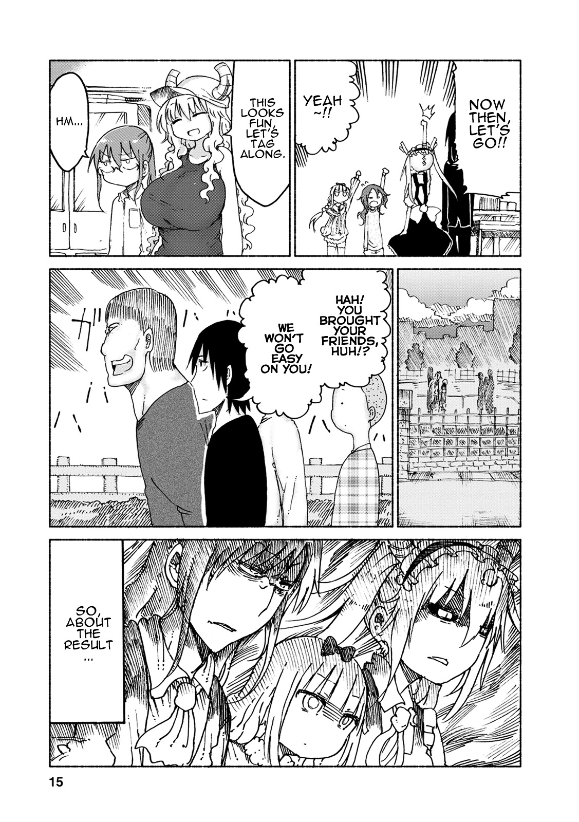 Kobayashi-san Chi no Maid Dragon Chapter 21 - Page 14
