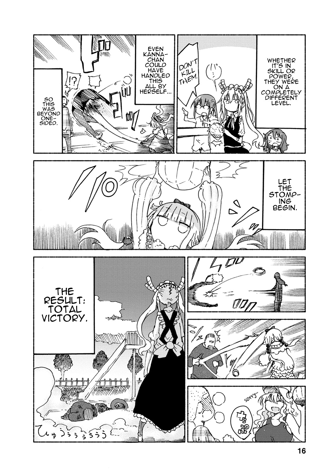 Kobayashi-san Chi no Maid Dragon Chapter 21 - Page 15