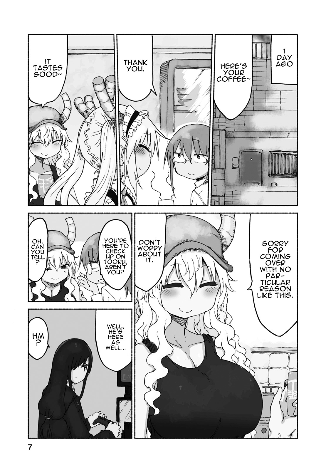 Kobayashi-san Chi no Maid Dragon Chapter 21 - Page 6