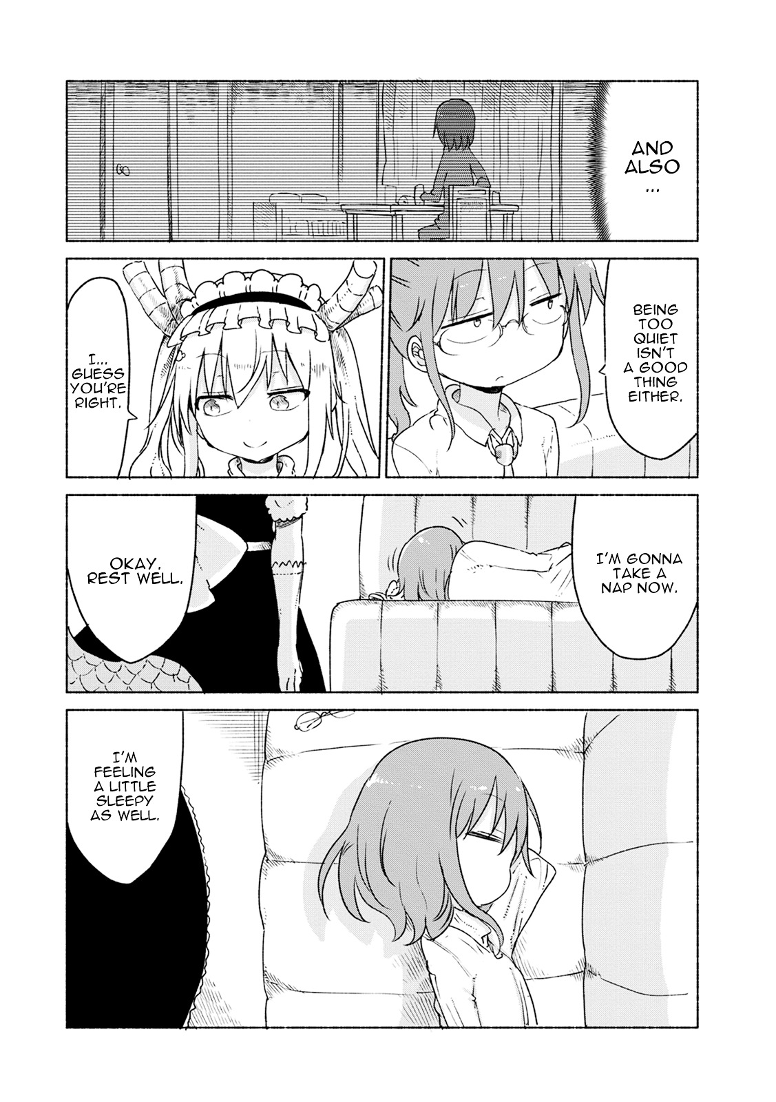 Kobayashi-san Chi no Maid Dragon Chapter 22 - Page 12