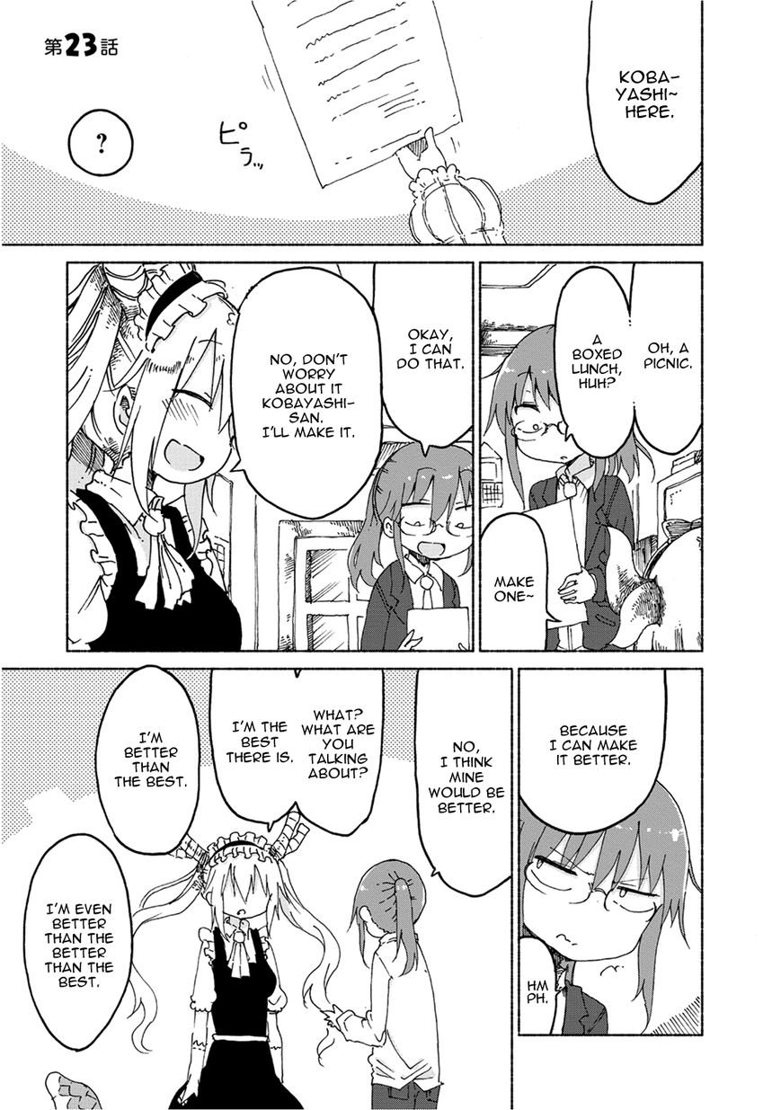 Kobayashi-san Chi no Maid Dragon Chapter 23 - Page 2