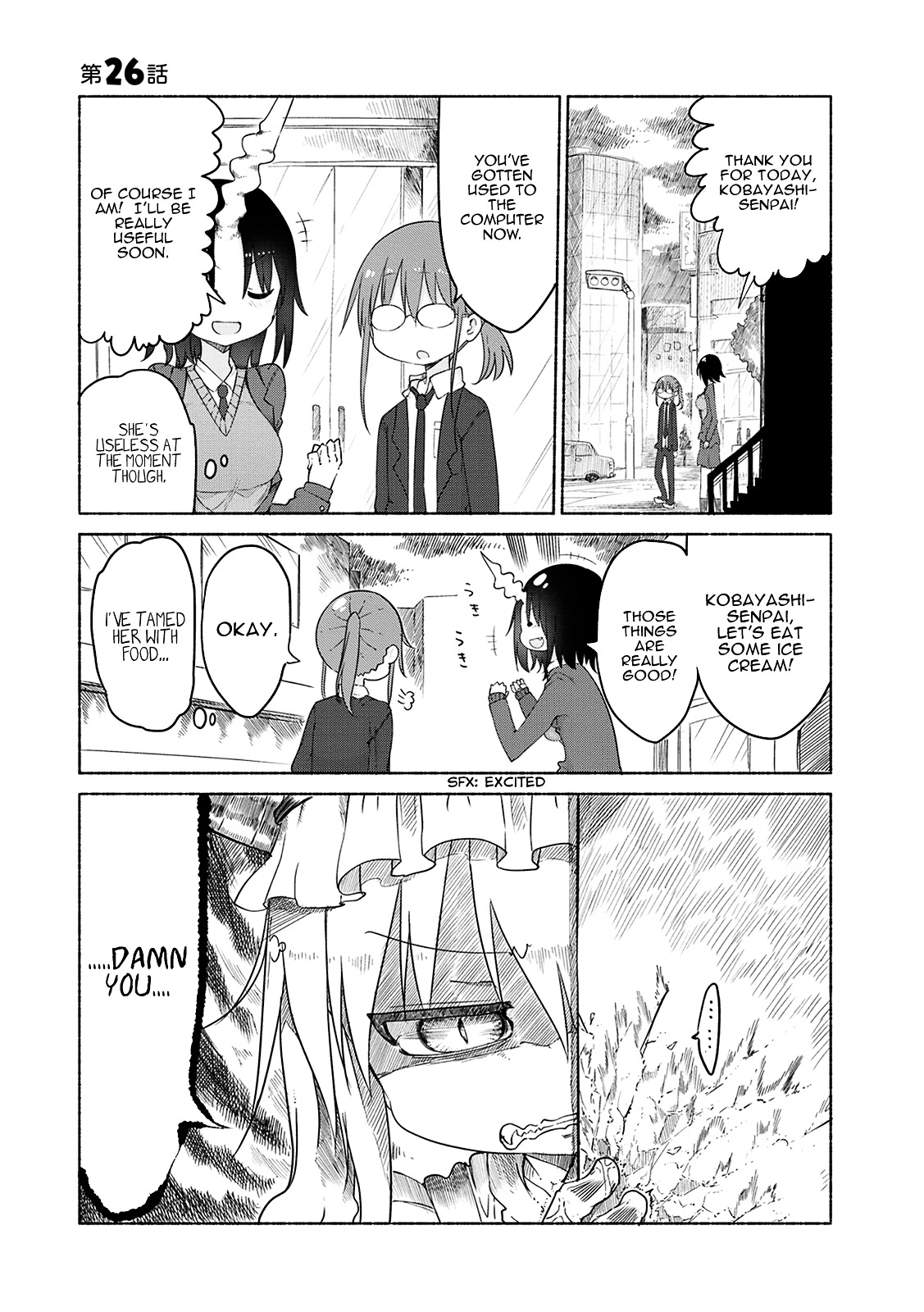 Kobayashi-san Chi no Maid Dragon Chapter 26 - Page 2