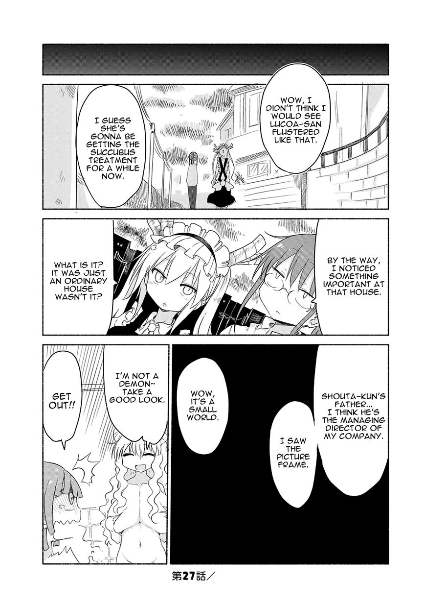 Kobayashi-san Chi no Maid Dragon Chapter 27 - Page 13