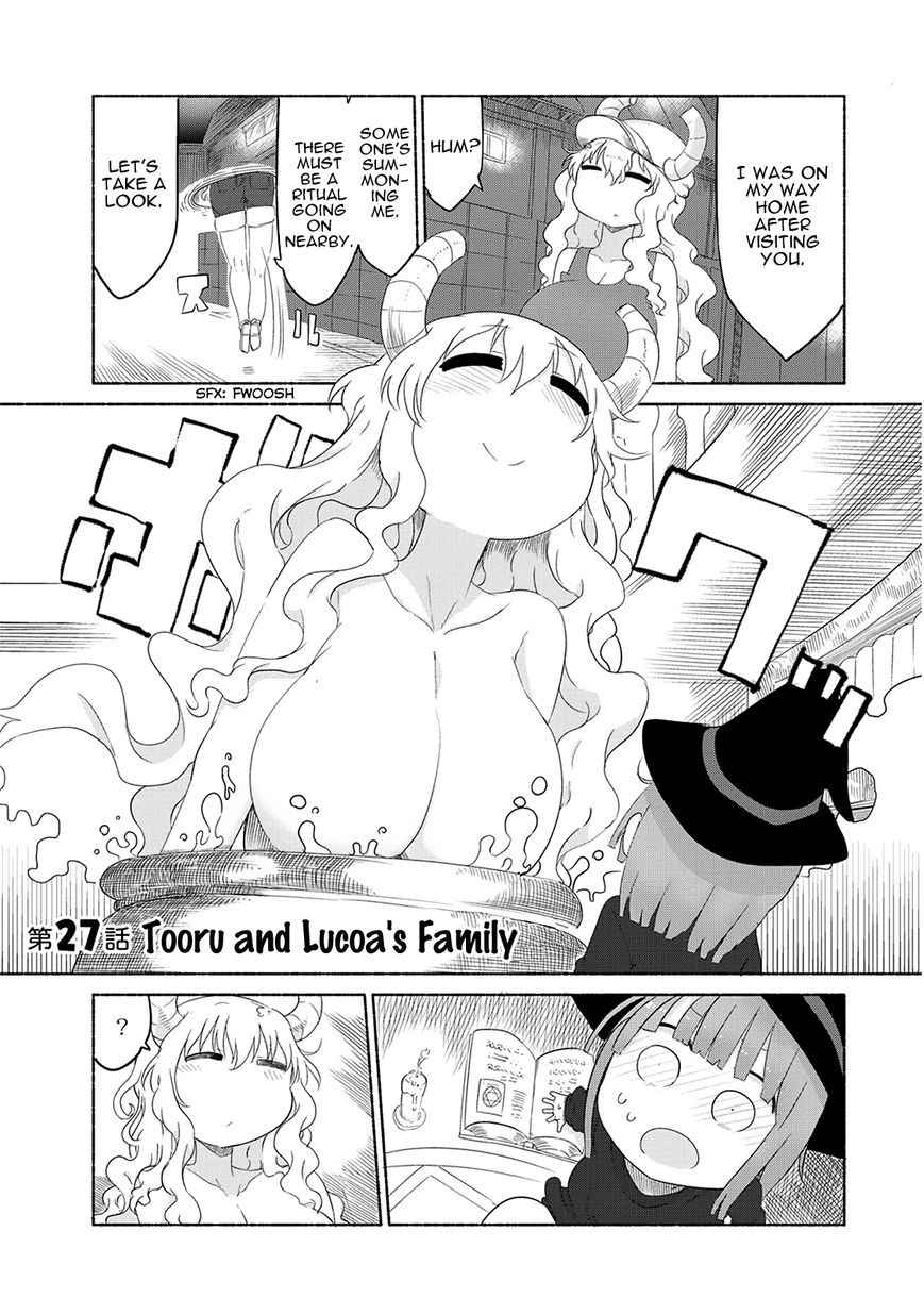 Kobayashi-san Chi no Maid Dragon Chapter 27 - Page 3