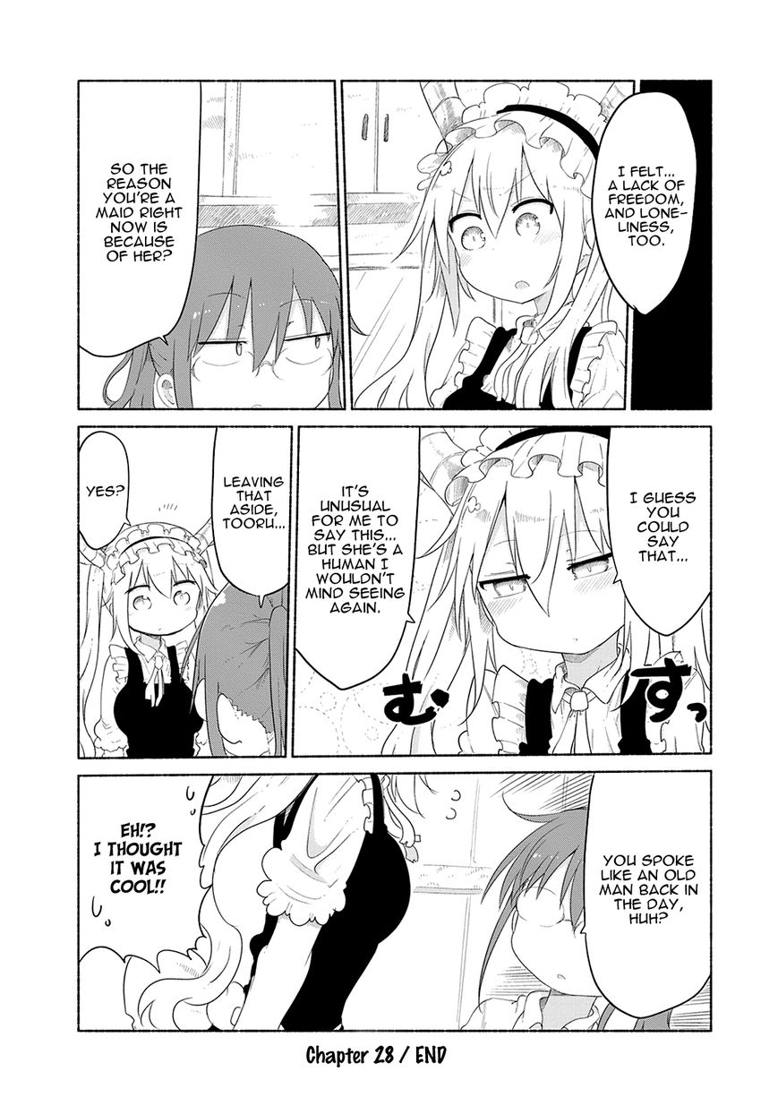 Kobayashi-san Chi no Maid Dragon Chapter 28 - Page 13