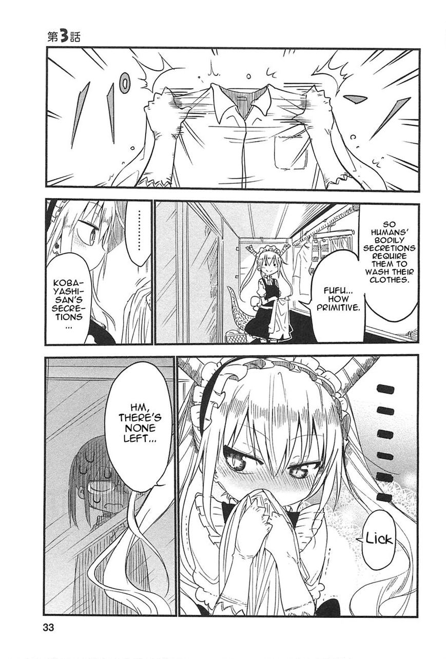 Kobayashi-san Chi no Maid Dragon Chapter 3 - Page 1
