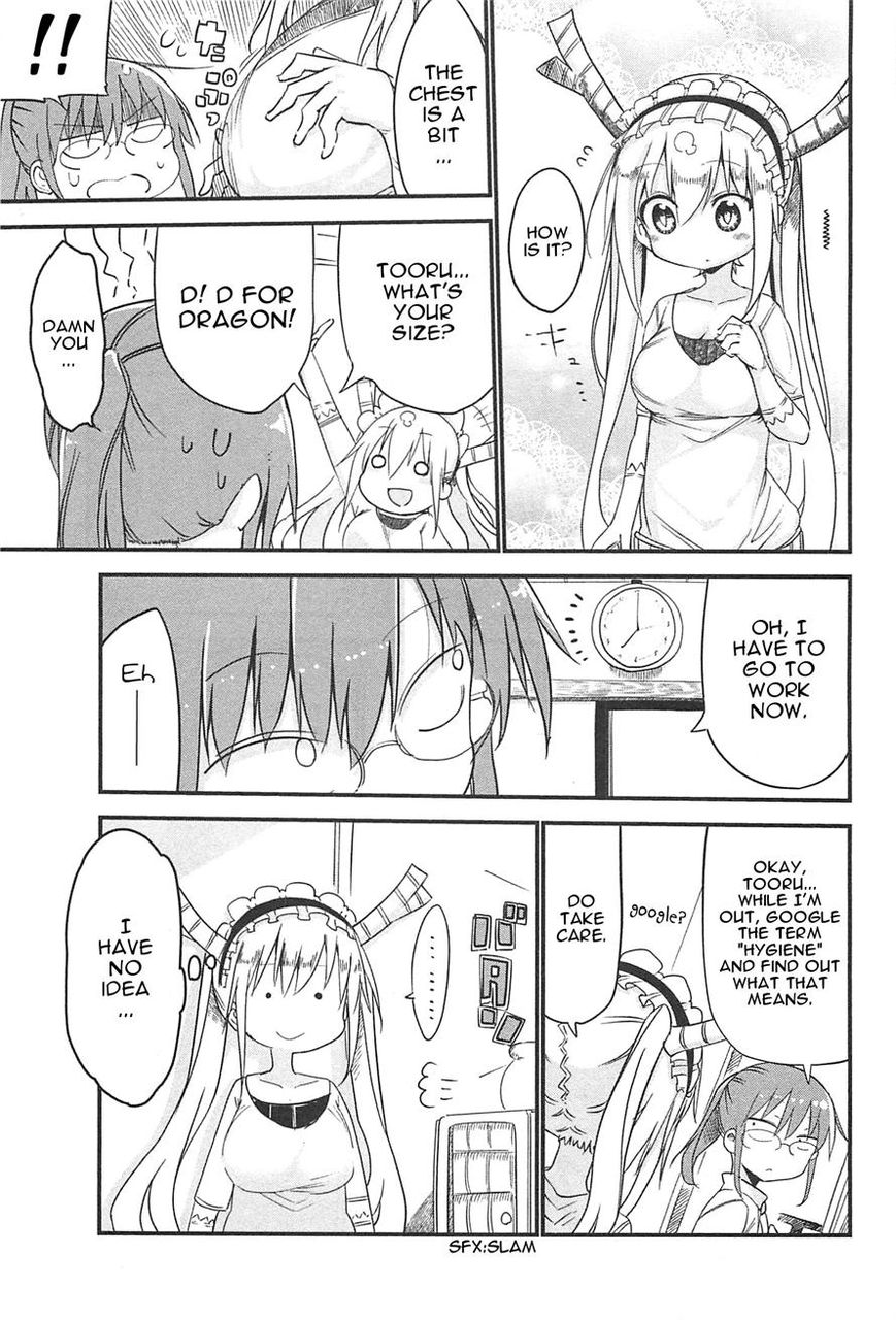 Kobayashi-san Chi no Maid Dragon Chapter 3 - Page 7
