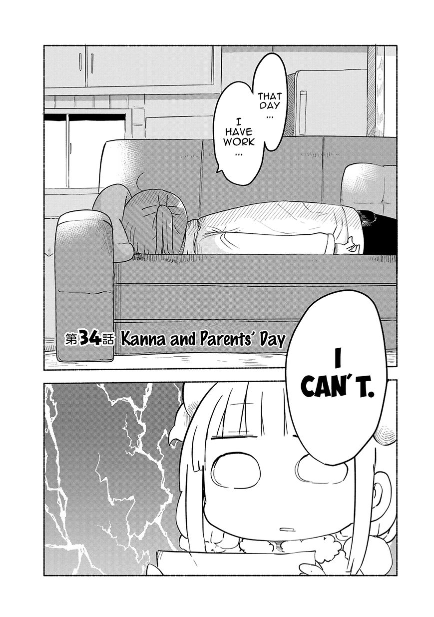 Kobayashi-san Chi no Maid Dragon Chapter 34 - Page 2