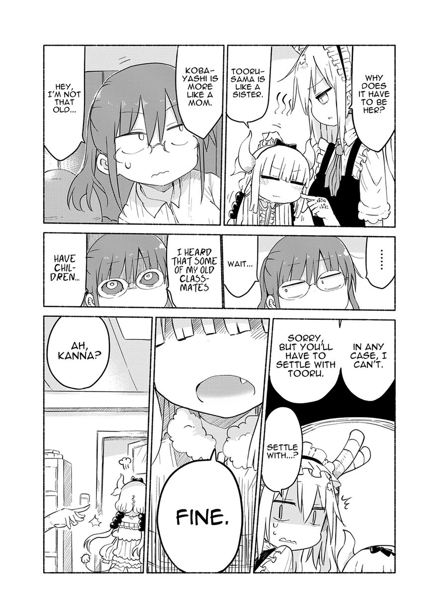 Kobayashi-san Chi no Maid Dragon Chapter 34 - Page 4