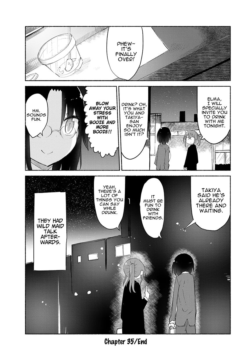 Kobayashi-san Chi no Maid Dragon Chapter 35 - Page 12