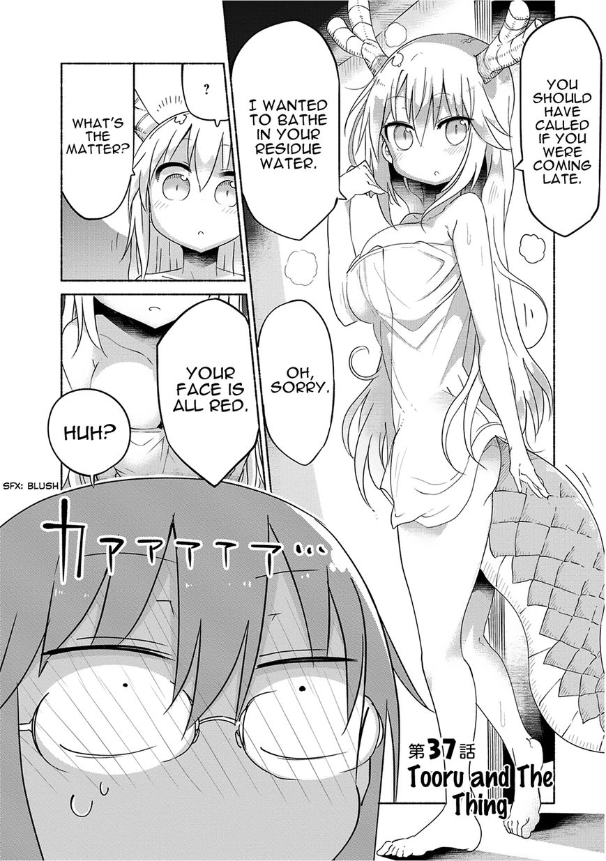 Kobayashi-san Chi no Maid Dragon Chapter 37 - Page 2
