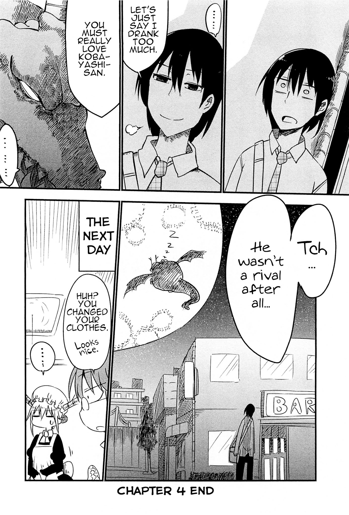 Kobayashi-san Chi no Maid Dragon Chapter 4 - Page 12