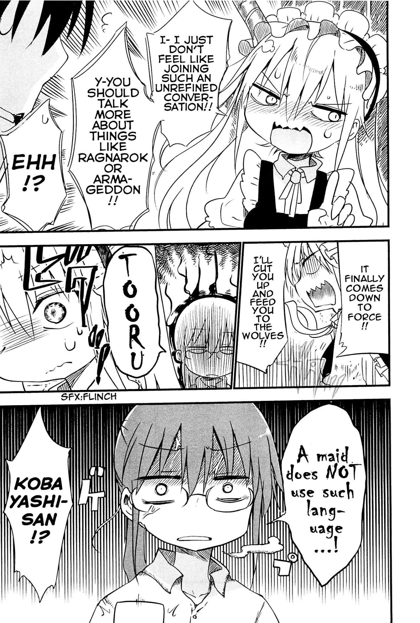 Kobayashi-san Chi no Maid Dragon Chapter 4 - Page 7