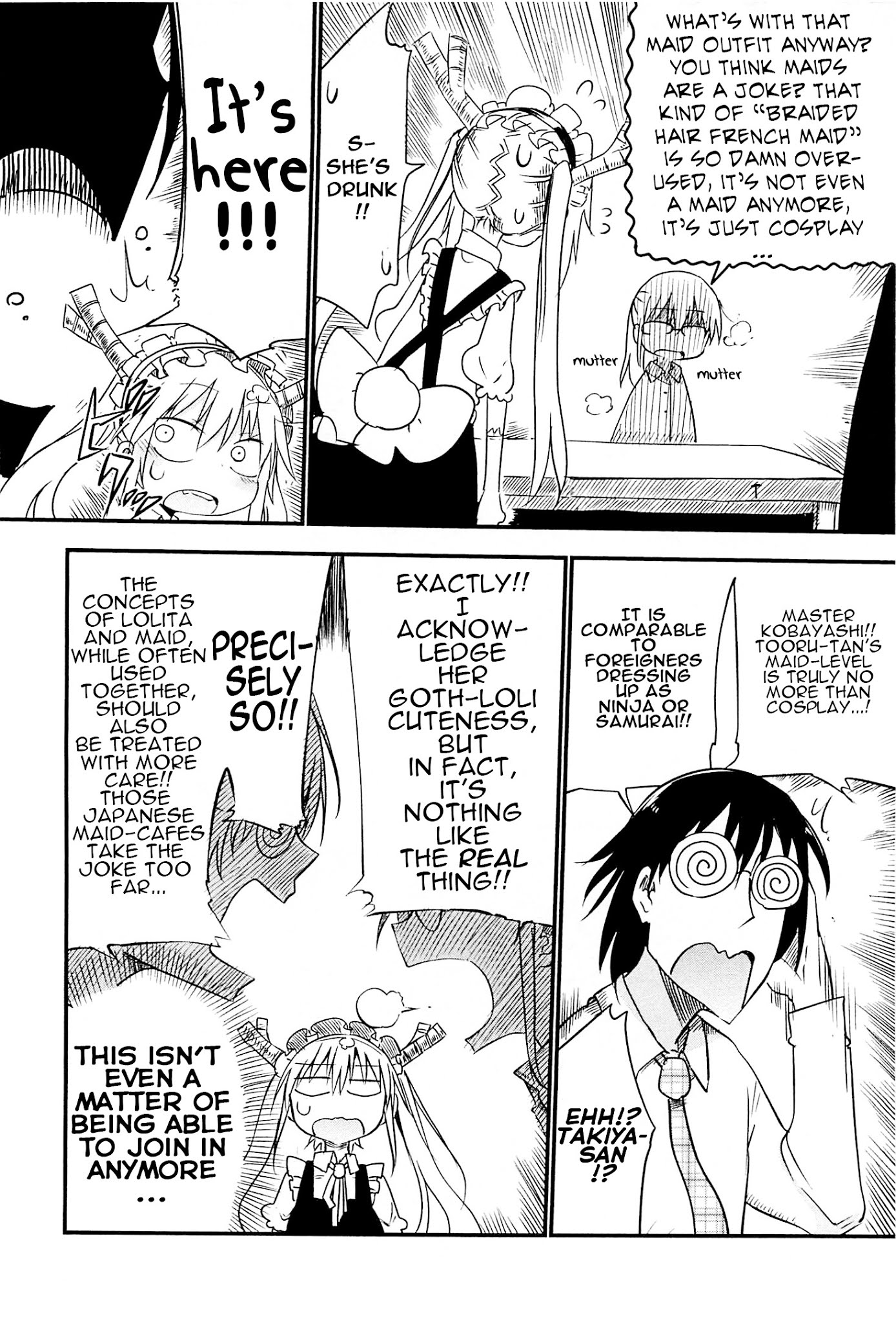 Kobayashi-san Chi no Maid Dragon Chapter 4 - Page 8