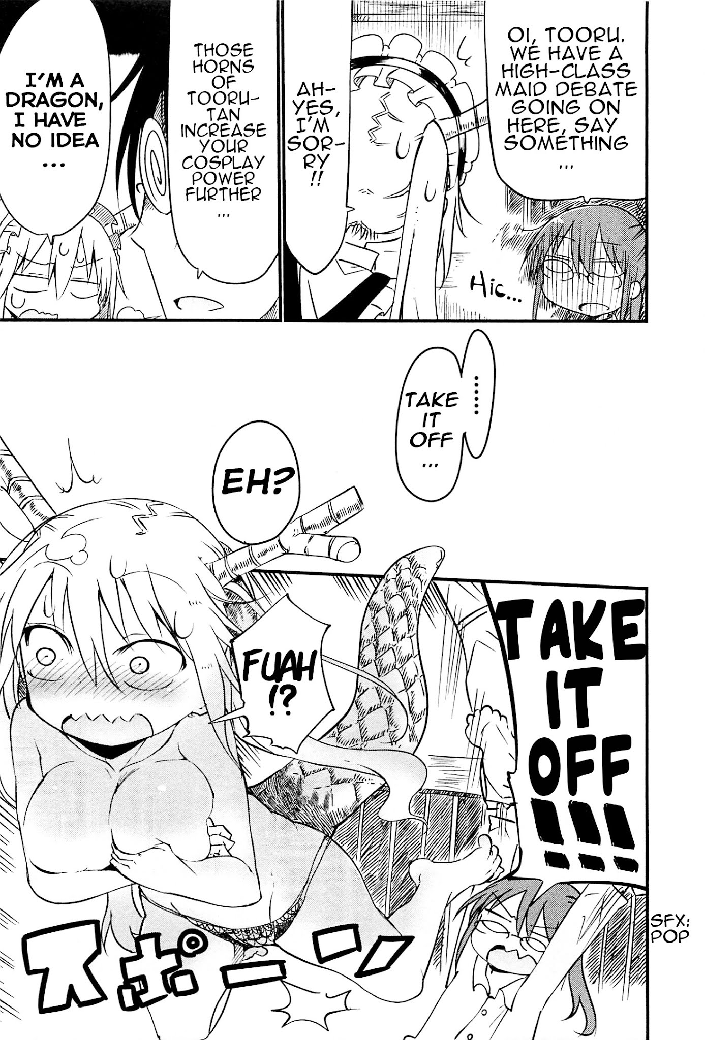 Kobayashi-san Chi no Maid Dragon Chapter 4 - Page 9