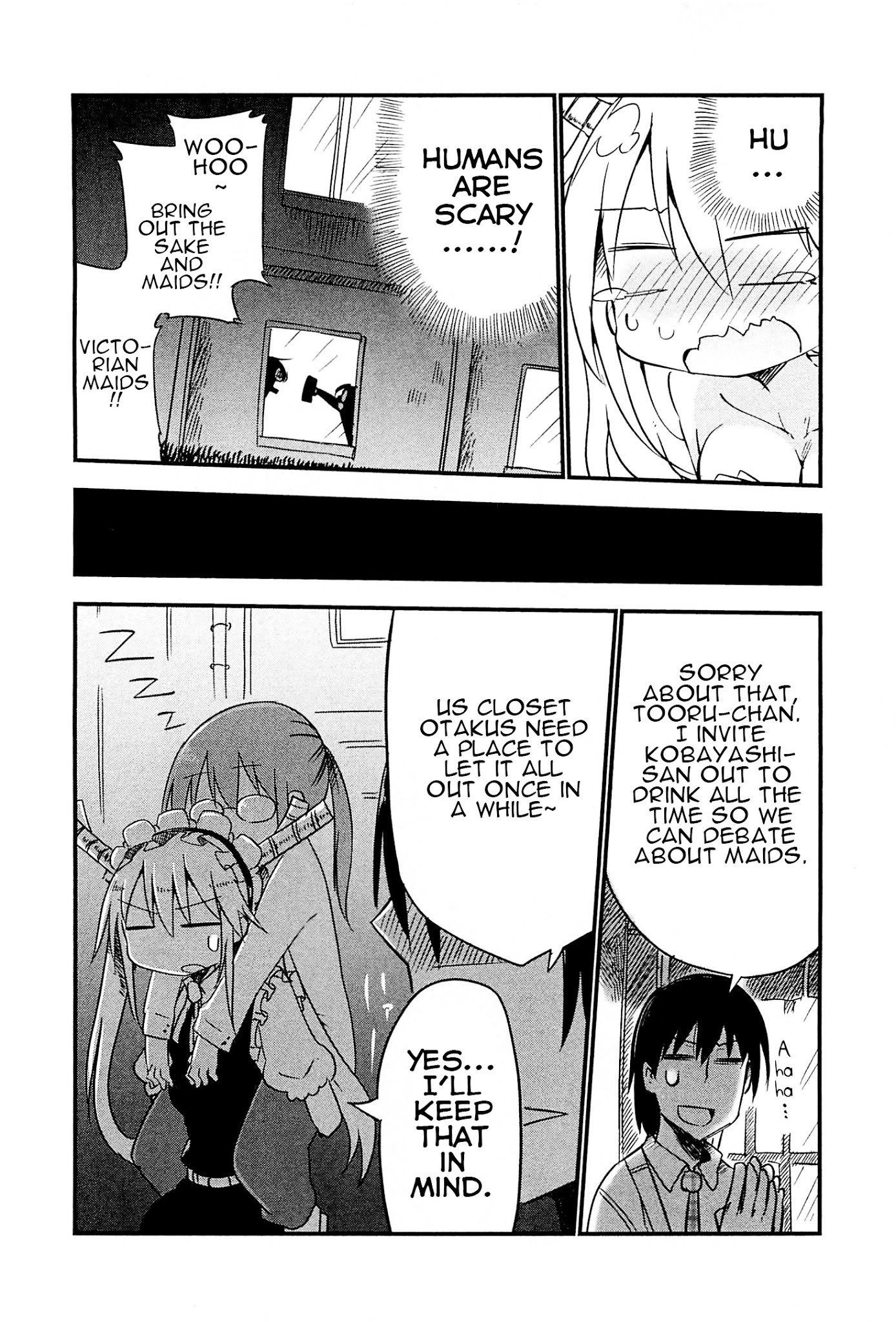 Kobayashi-san Chi no Maid Dragon Chapter 4 - Page 10