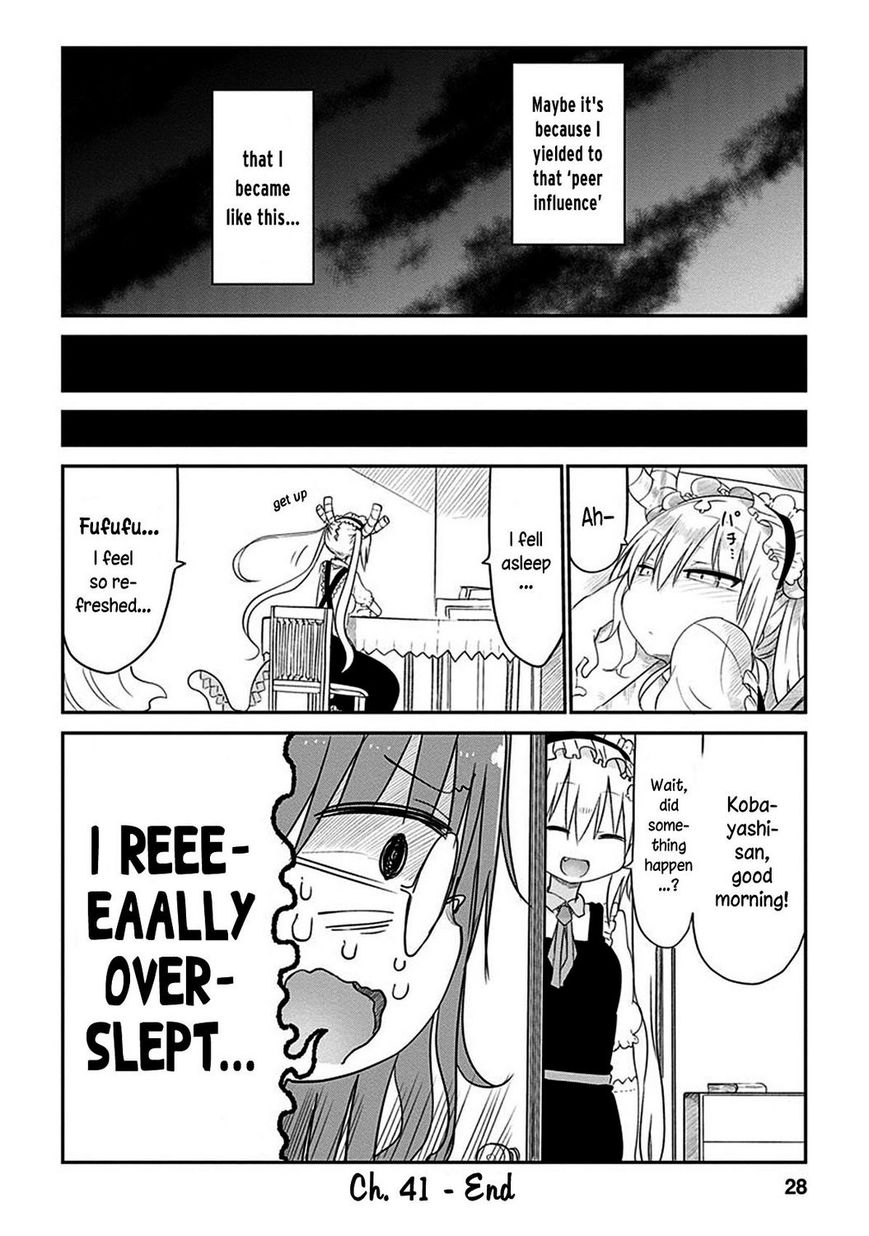 Kobayashi-san Chi no Maid Dragon Chapter 41 - Page 12
