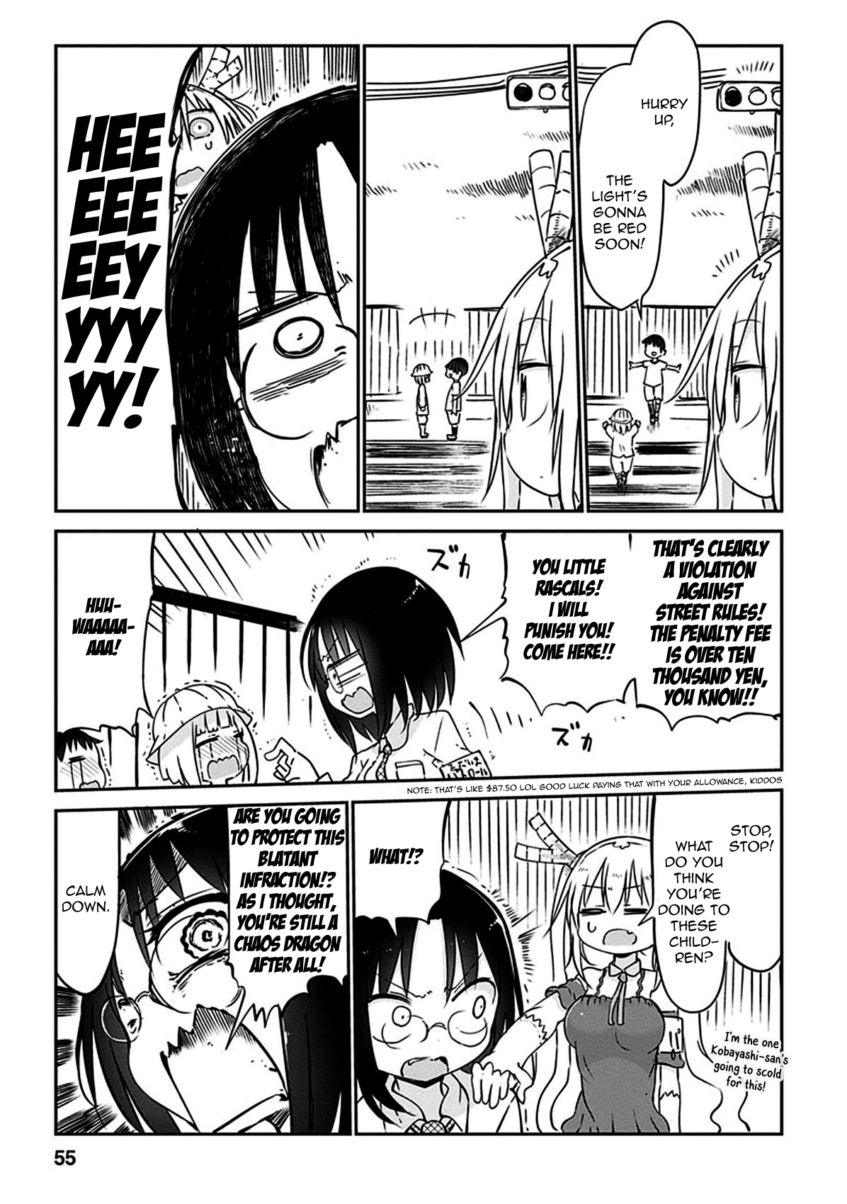 Kobayashi-san Chi no Maid Dragon Chapter 43 - Page 11