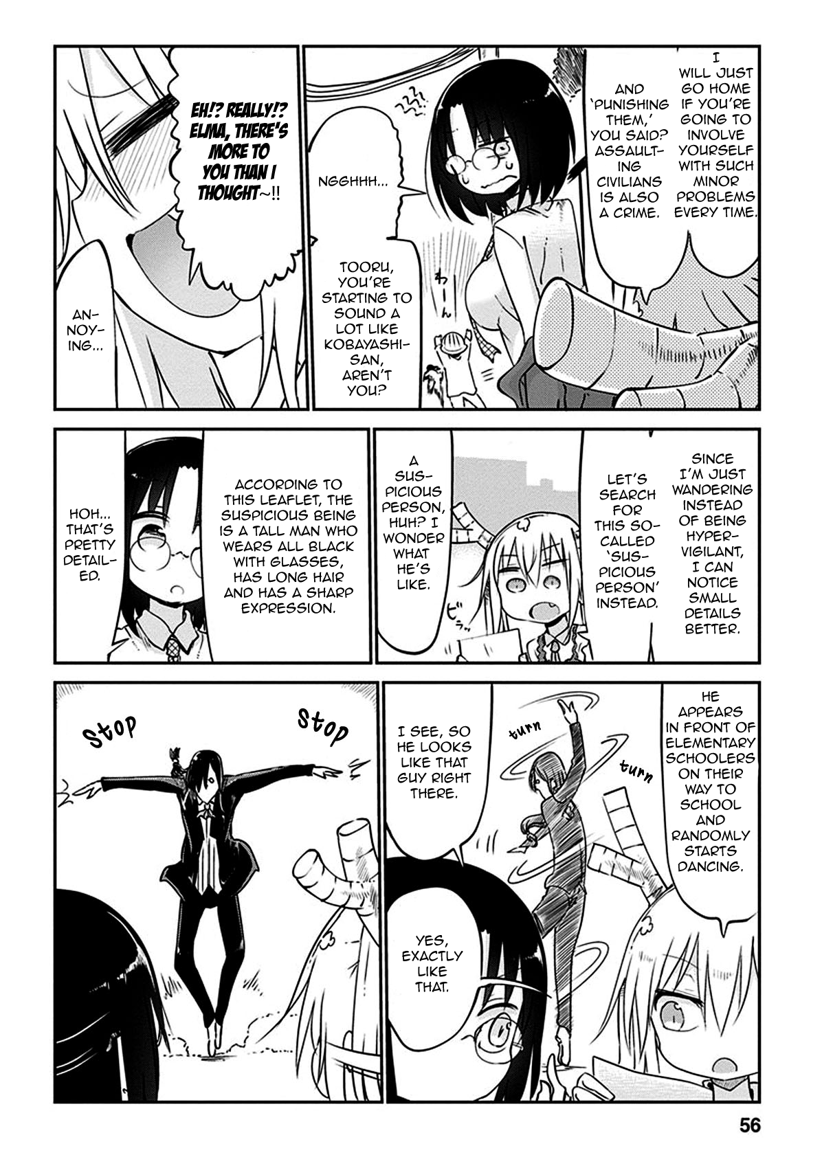 Kobayashi-san Chi no Maid Dragon Chapter 43 - Page 12