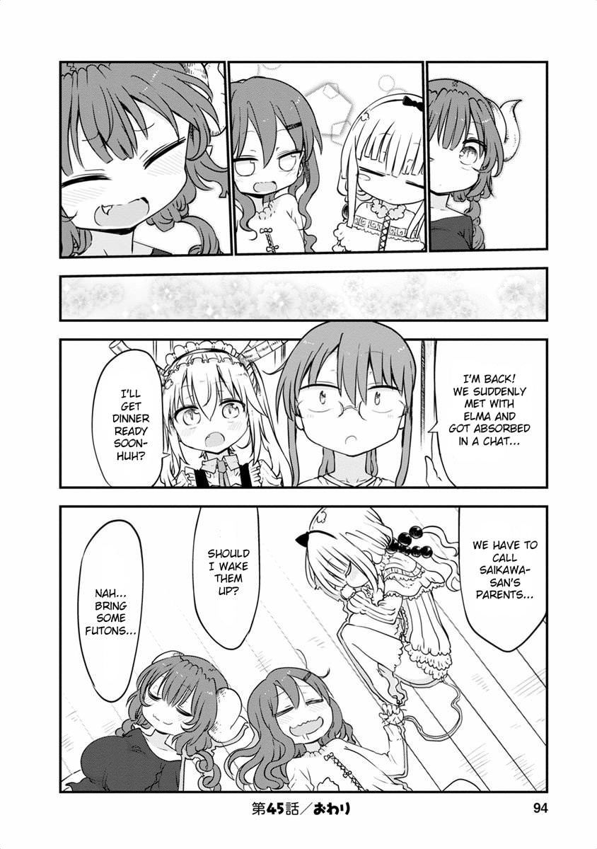 Kobayashi-san Chi no Maid Dragon Chapter 45 - Page 12