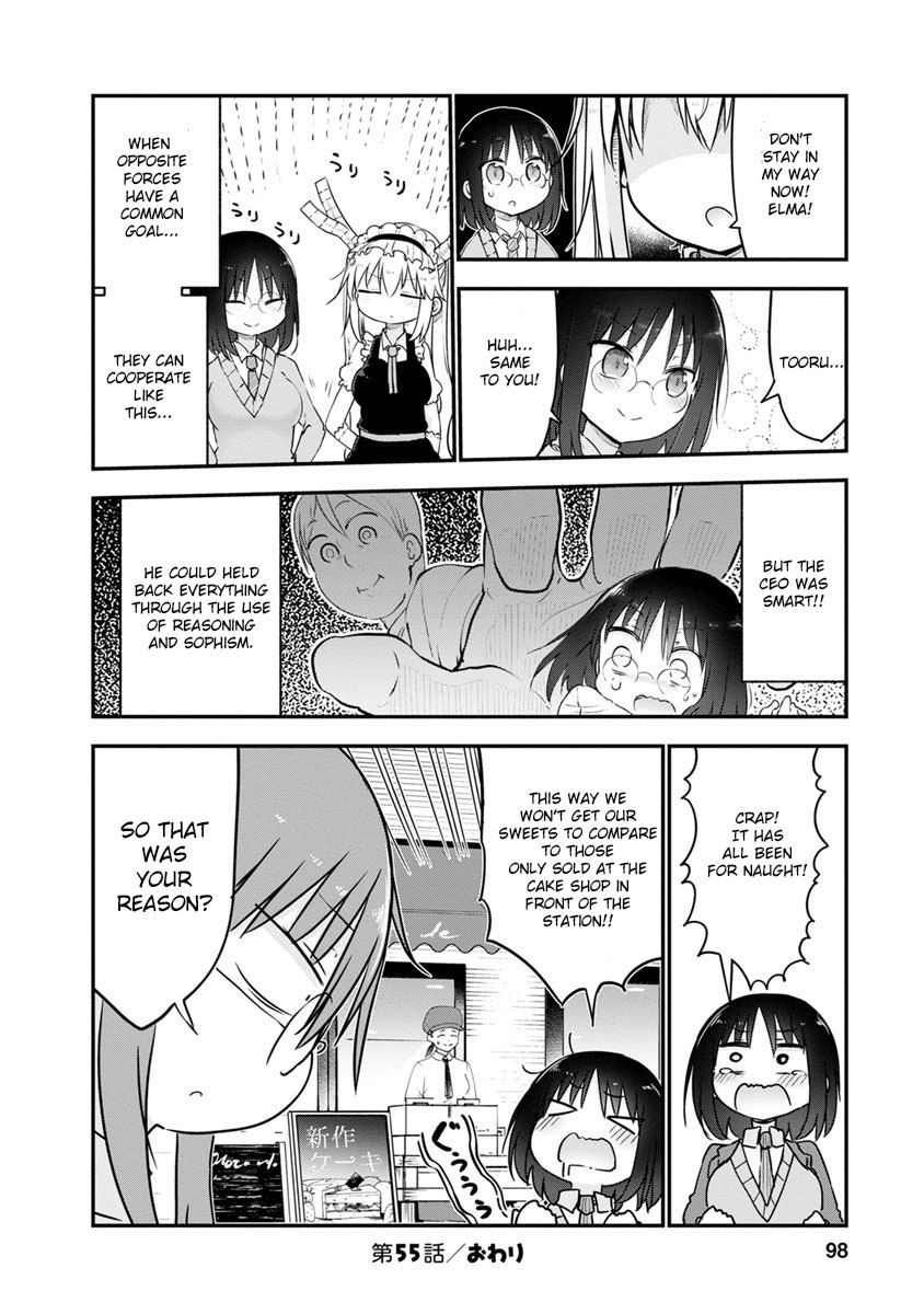 Kobayashi-san Chi no Maid Dragon Chapter 55 - Page 12