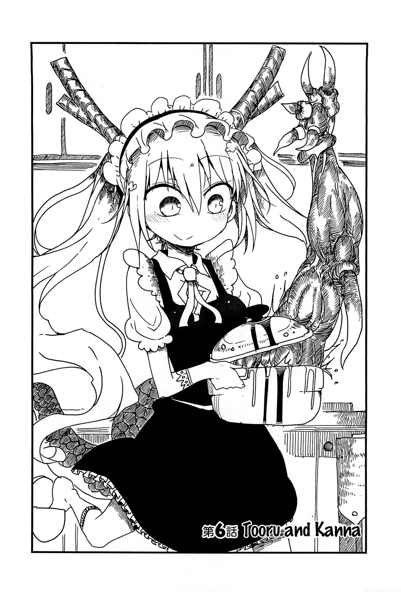 Kobayashi-san Chi no Maid Dragon Chapter 6 - Page 2