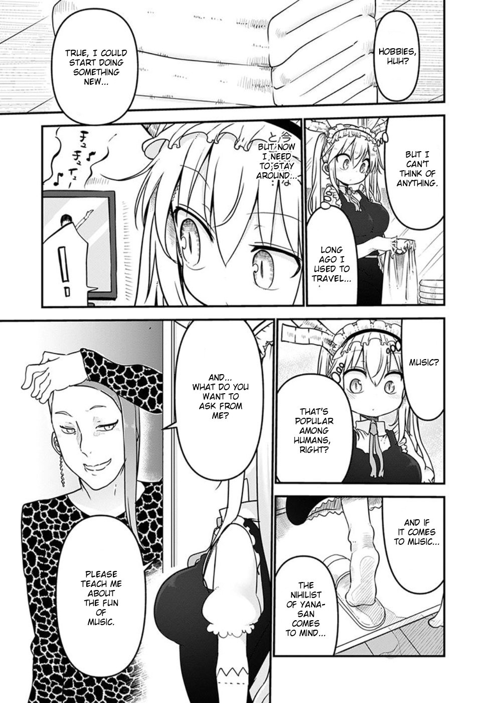Kobayashi-san Chi no Maid Dragon Chapter 60 - Page 3