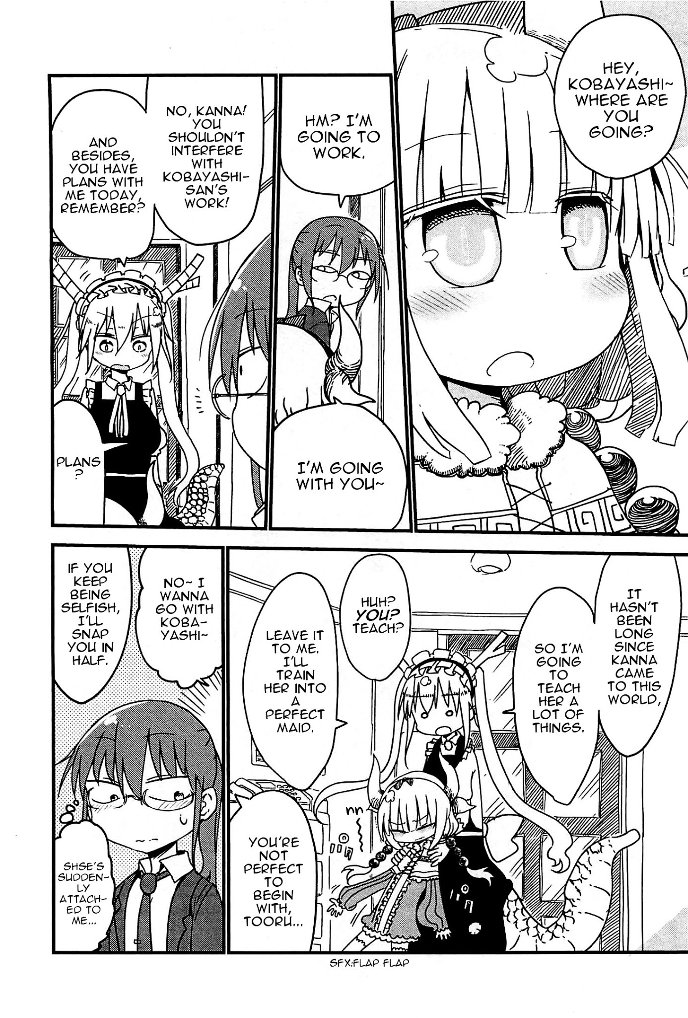 Kobayashi-san Chi no Maid Dragon Chapter 7 - Page 2