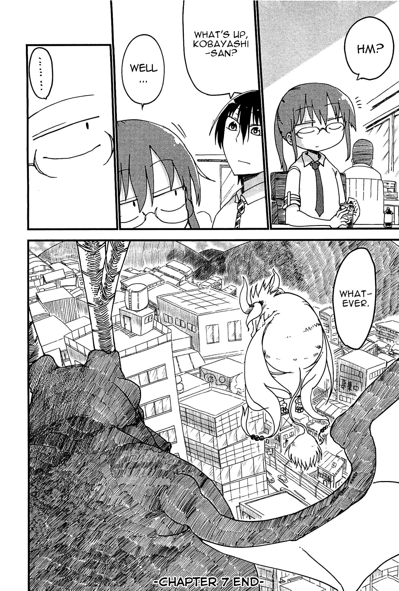 Kobayashi-san Chi no Maid Dragon Chapter 7 - Page 12