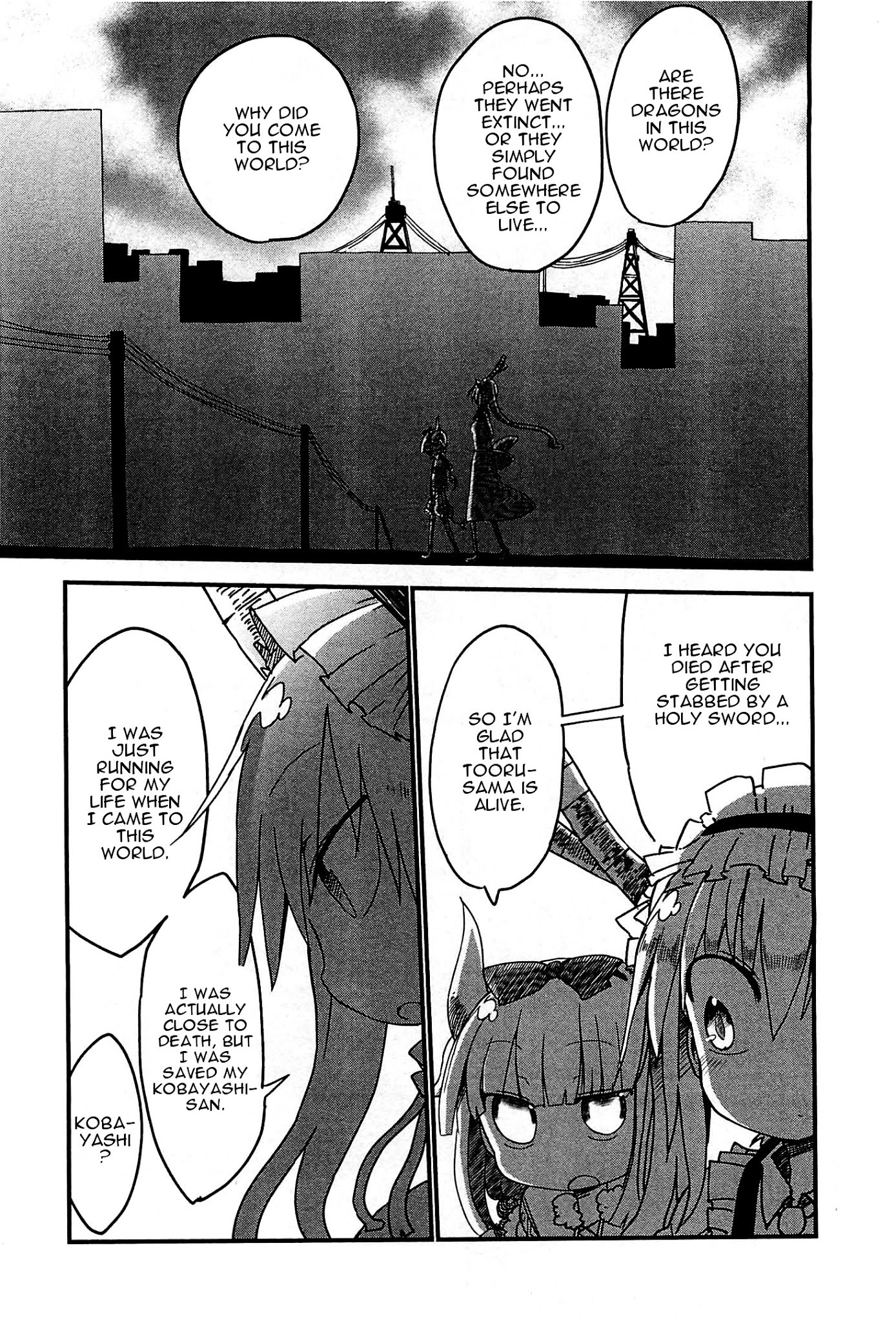 Kobayashi-san Chi no Maid Dragon Chapter 7 - Page 8