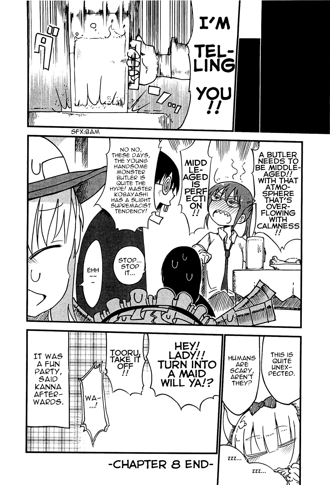 Kobayashi-san Chi no Maid Dragon Chapter 8 - Page 12