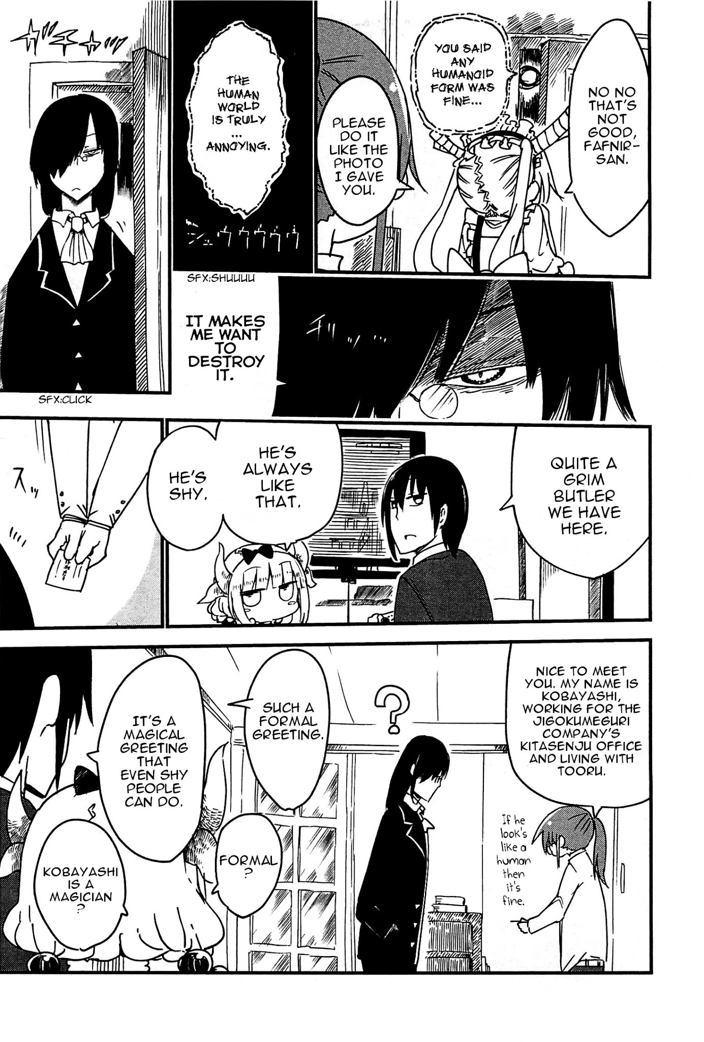 Kobayashi-san Chi no Maid Dragon Chapter 8 - Page 7