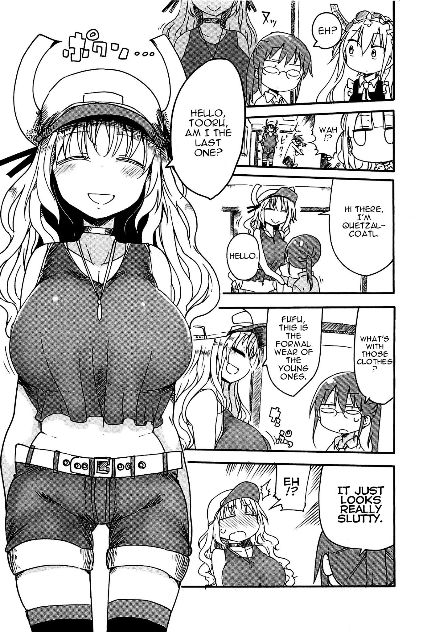 Kobayashi-san Chi no Maid Dragon Chapter 8 - Page 9