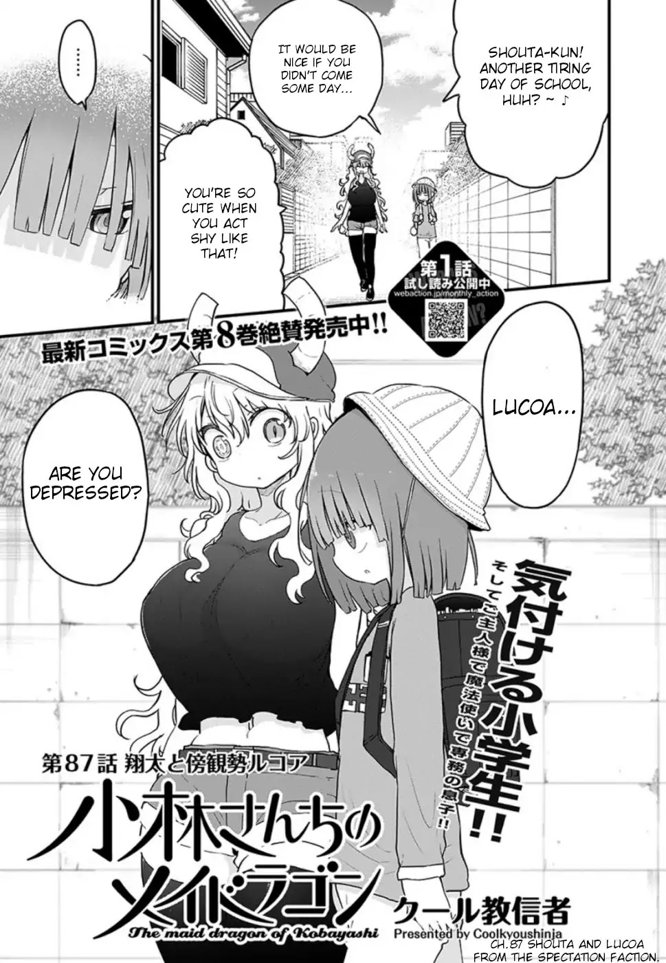 Kobayashi-san Chi no Maid Dragon Chapter 87 - Page 1