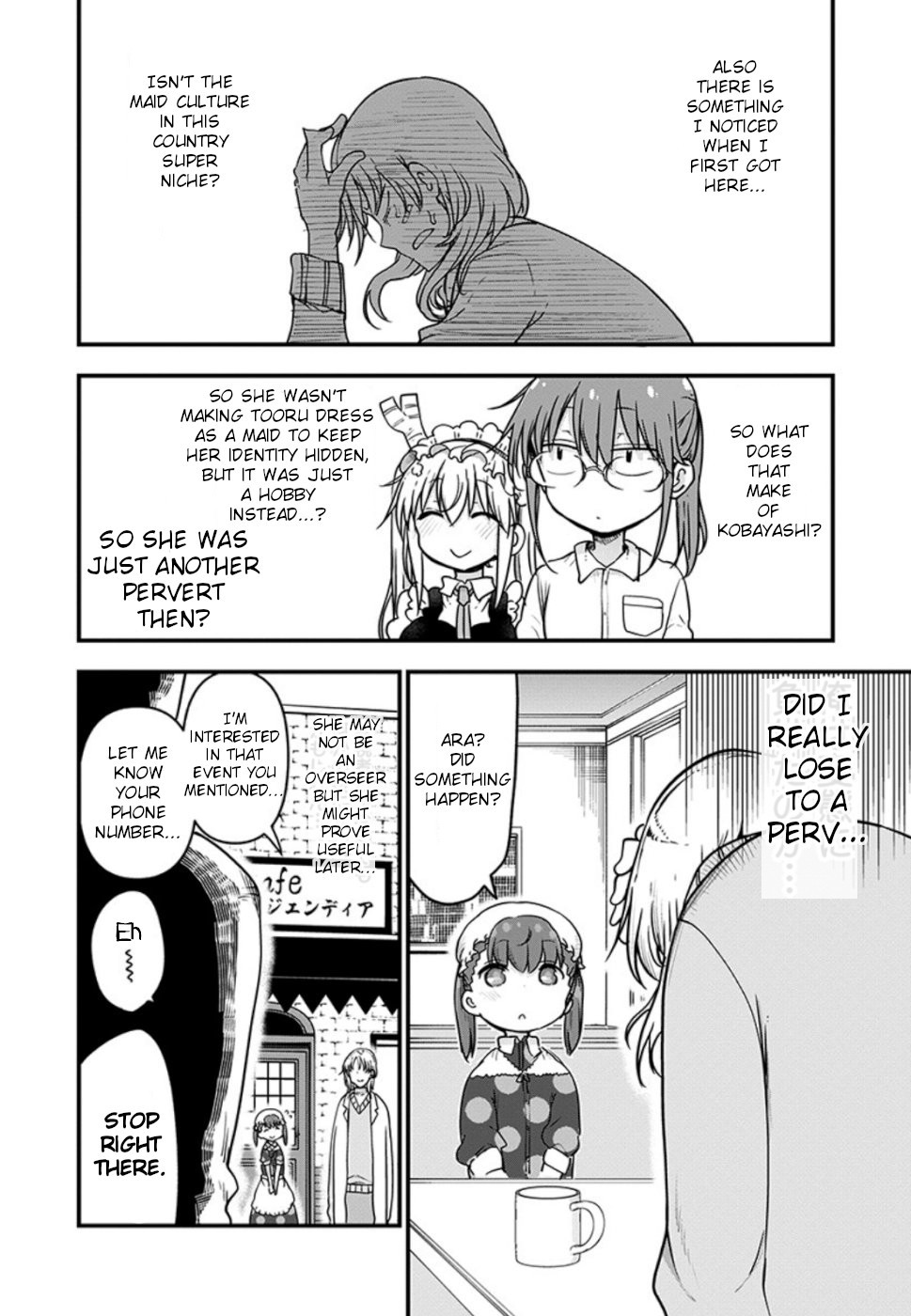 Kobayashi-san Chi no Maid Dragon Chapter 90 - Page 11