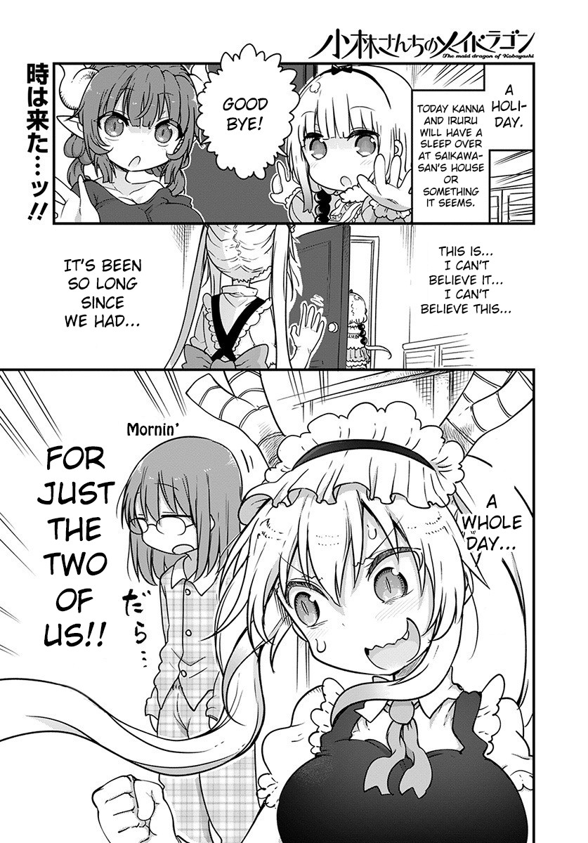 Kobayashi-san Chi no Maid Dragon Chapter 91 - Page 2