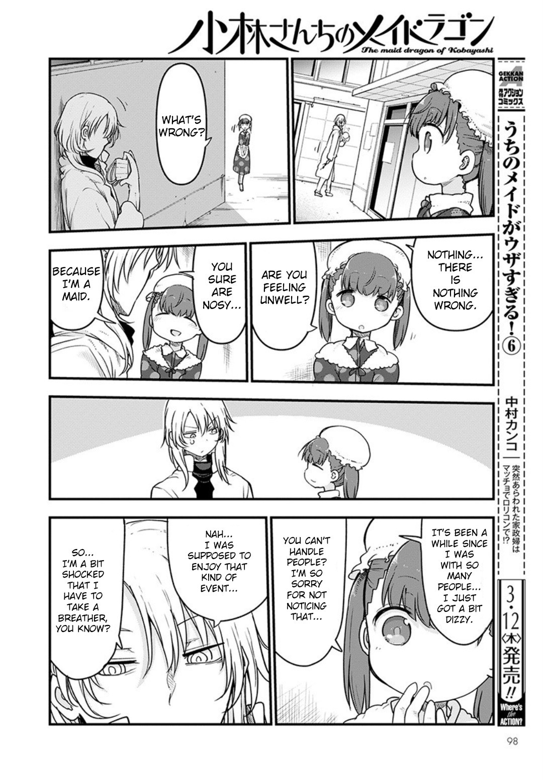 Kobayashi-san Chi no Maid Dragon Chapter 93 - Page 12