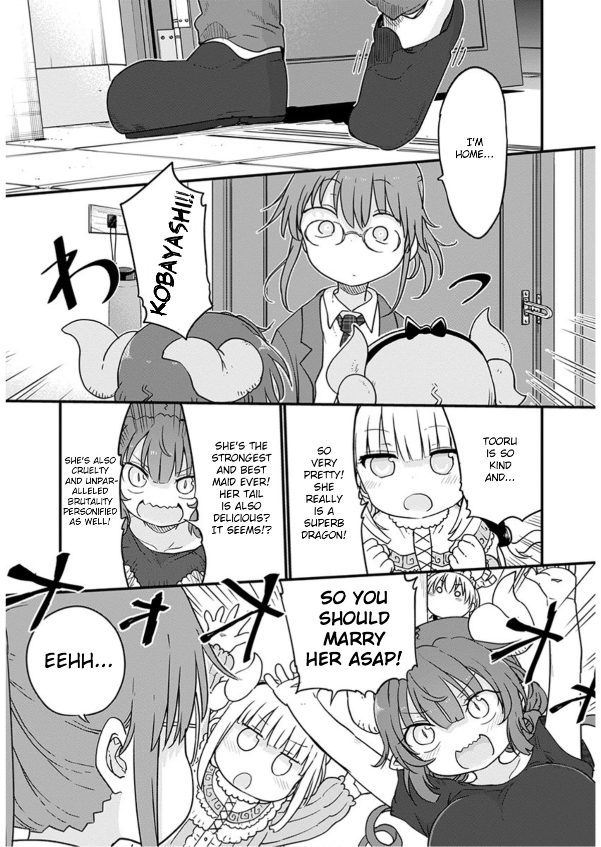 Kobayashi-san Chi no Maid Dragon Chapter 97 - Page 9