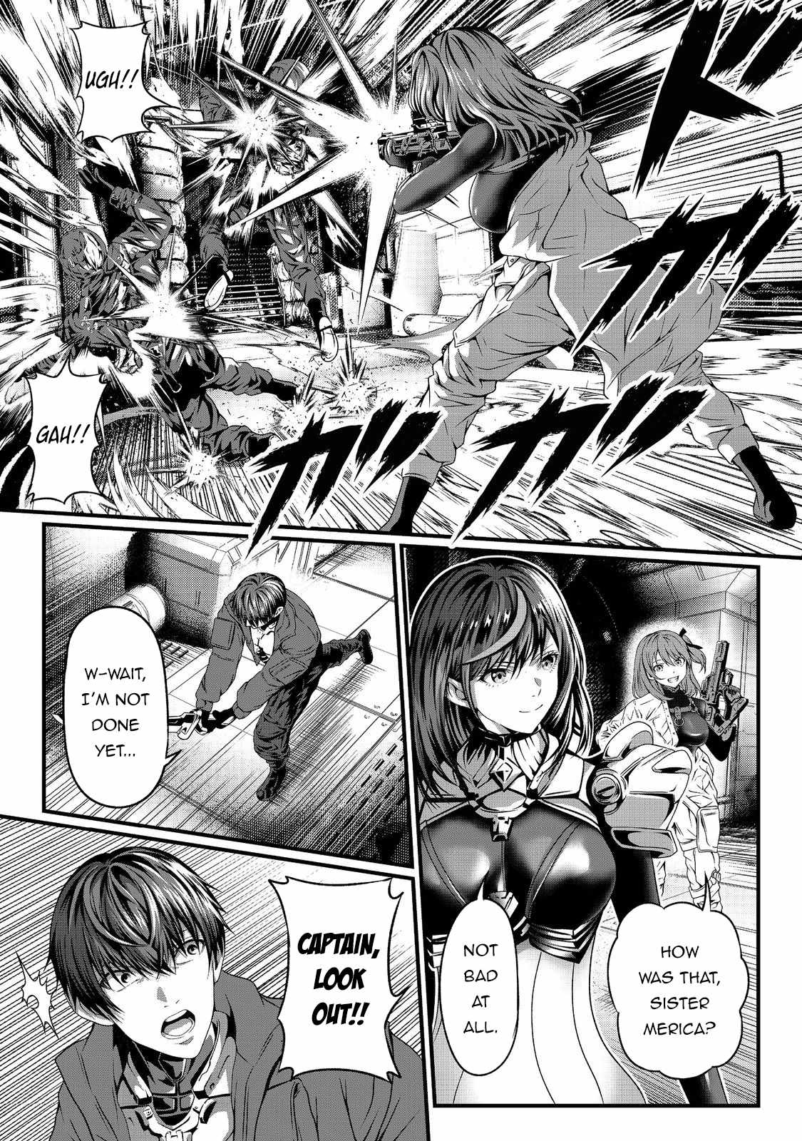 Koko wa Makasete Sakini Ike! wo shitai Shinitagari no Nozomanu Uchuu Gekokujou Chapter 1 - Page 11