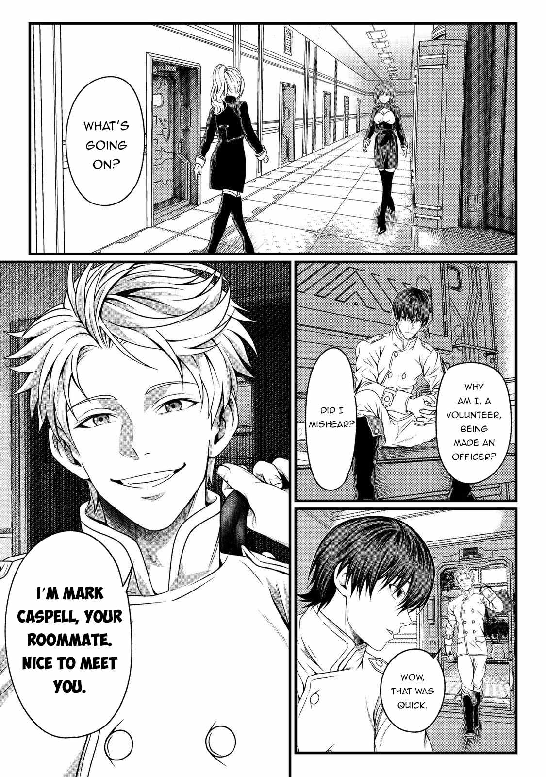 Koko wa Makasete Sakini Ike! wo shitai Shinitagari no Nozomanu Uchuu Gekokujou Chapter 1 - Page 26